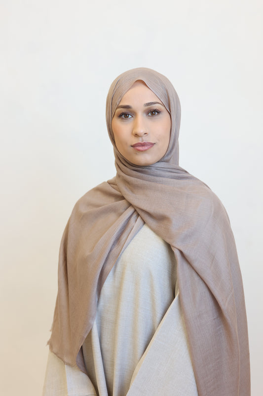 Beige Premium Modal Hijab