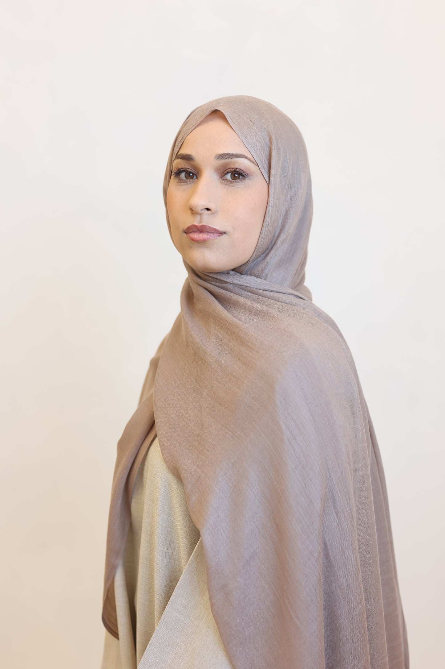 Beige Premium Modal Hijab