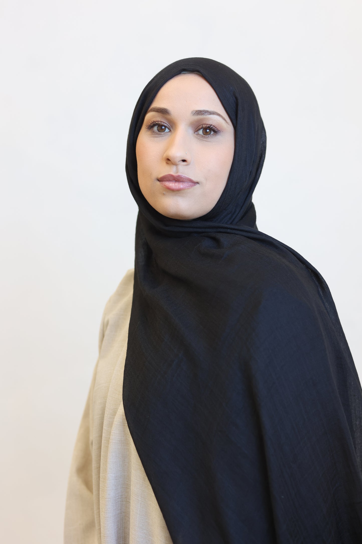 Black Premium Modal Hijab