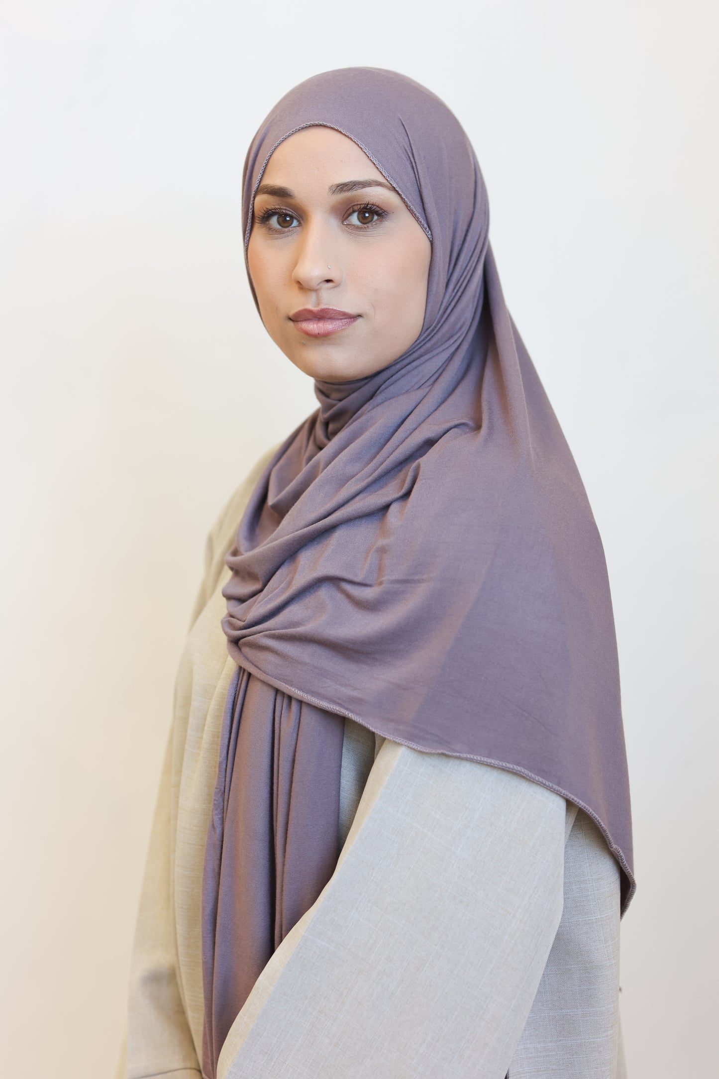 Hijab en Jersey Premium Violet