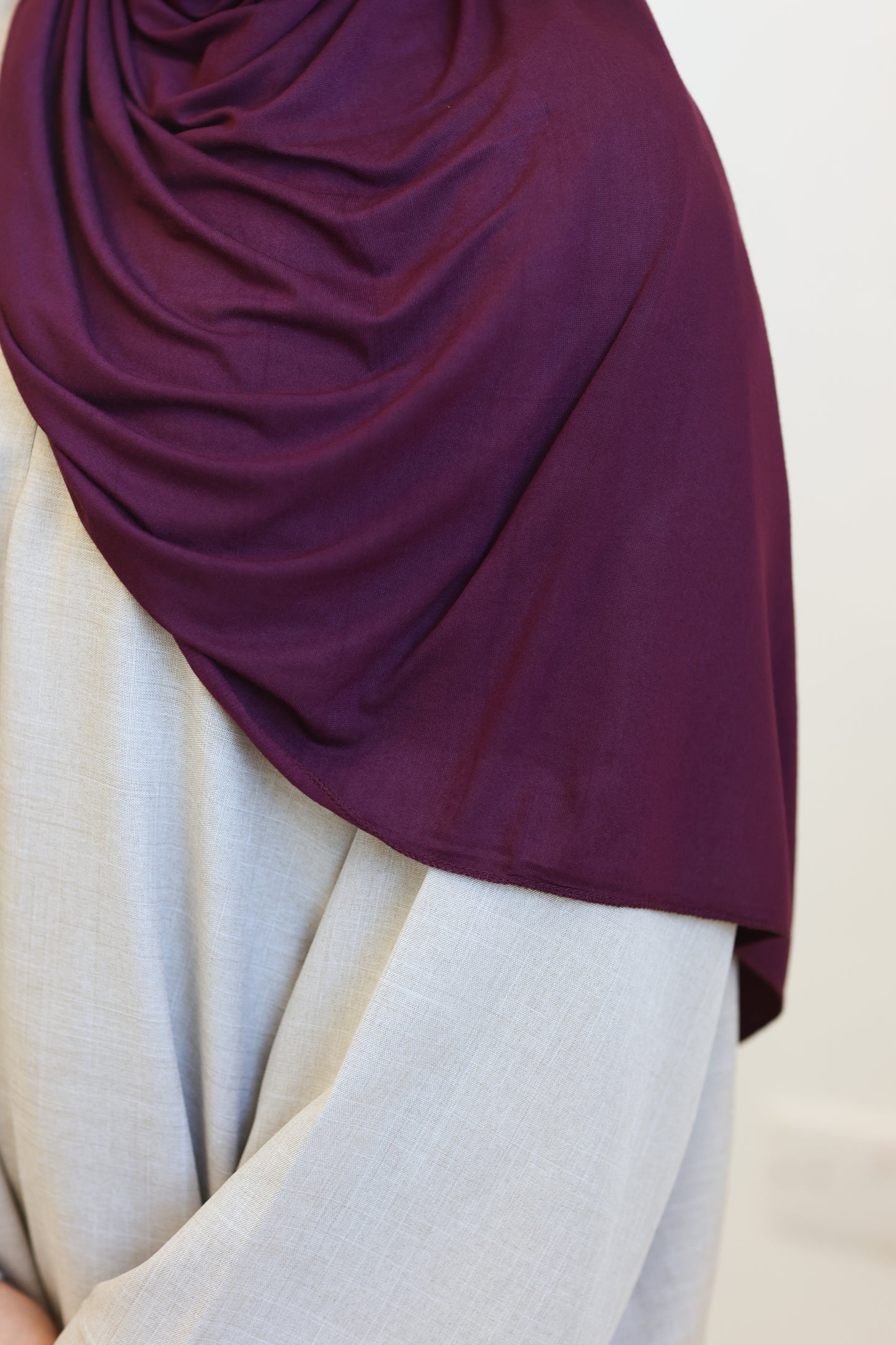 Bordeaux Premium Jersey Hijab